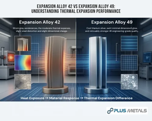 Expansion Alloy 42 vs Expansion Alloy 49: Thermal Expansion Performance