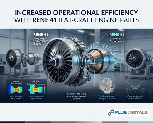 Increasing Operational Efficiency with RENE 41 in Aircraft Engine Parts