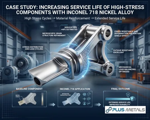 Increasing Service Life of High-Stress Components with Inconel 718 Nickel Alloy