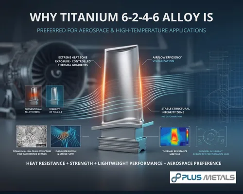 Why Titanium 6-2-4-6 Alloy is Preferred for Aerospace and High-Temperature Applications